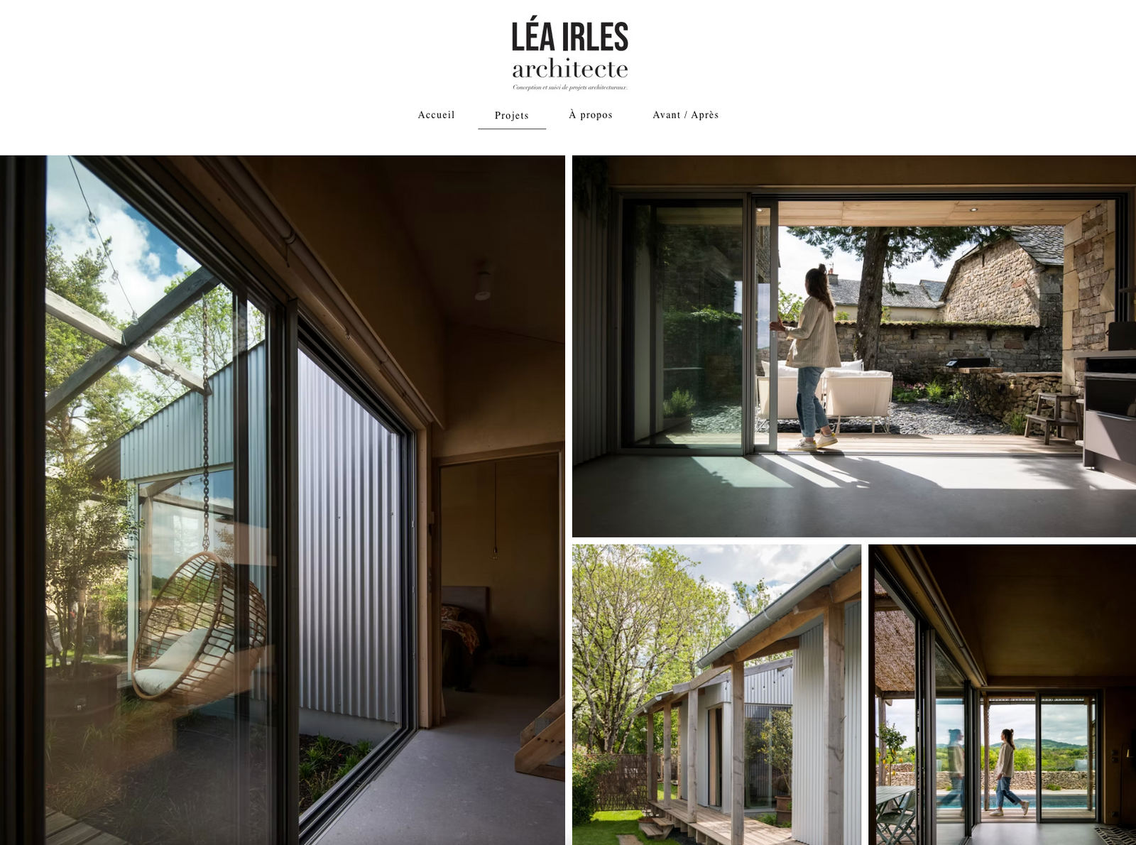 Le site de Léa Irles
